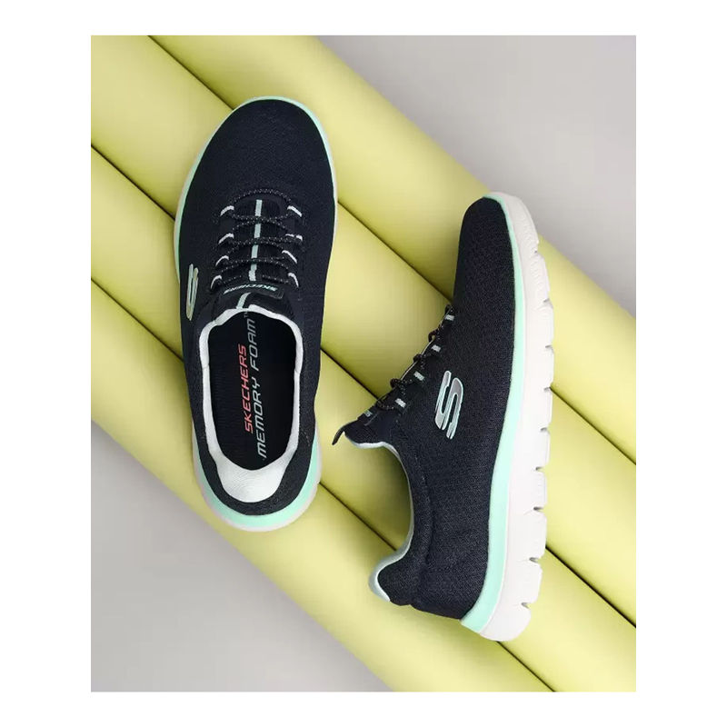 SKECHERS Women Summits Navy Blue Running Shoes (UK 6)