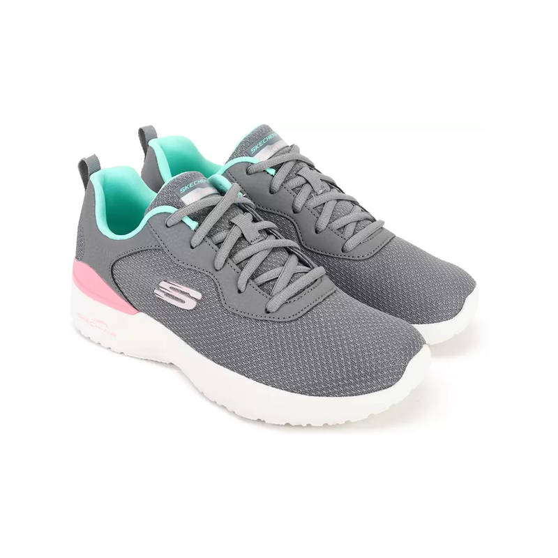 SKECHERS Women Skech-Air Dynamite Grey Running Shoes (UK 3)
