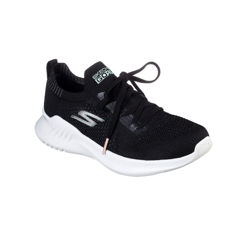 SKECHERS Women Go Run Mojo 2.0-Tink Black Running Shoes (UK 3)