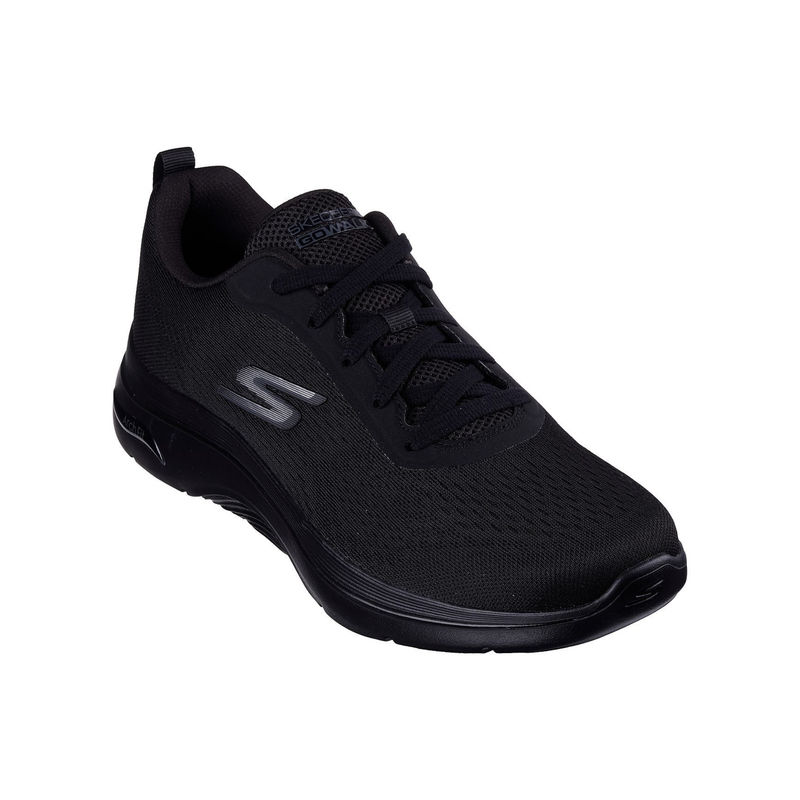 SKECHERS Men Go Walk Arch Fit 2.0 - Idylli Black Walking Shoes (UK 8)