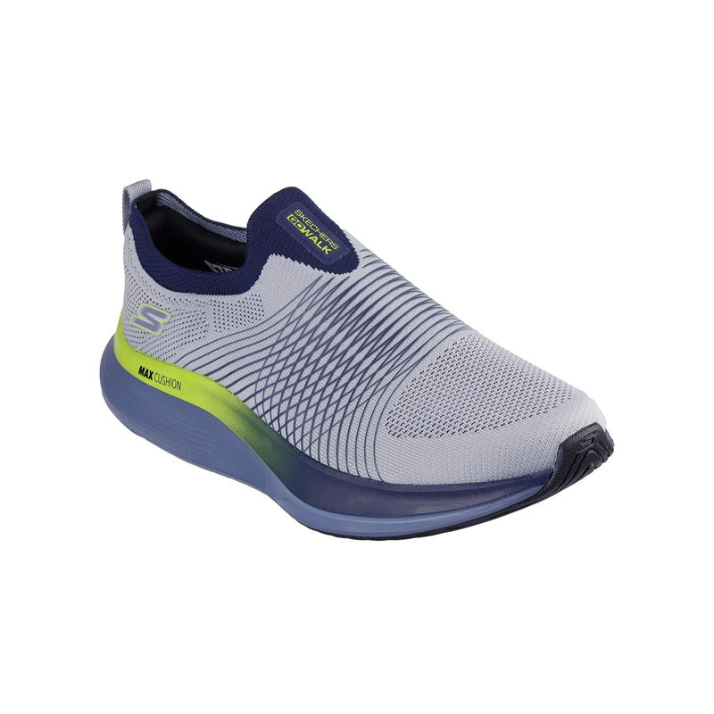 SKECHERS Men Go Walk Max Walker Grey Walking Shoes (UK 10)