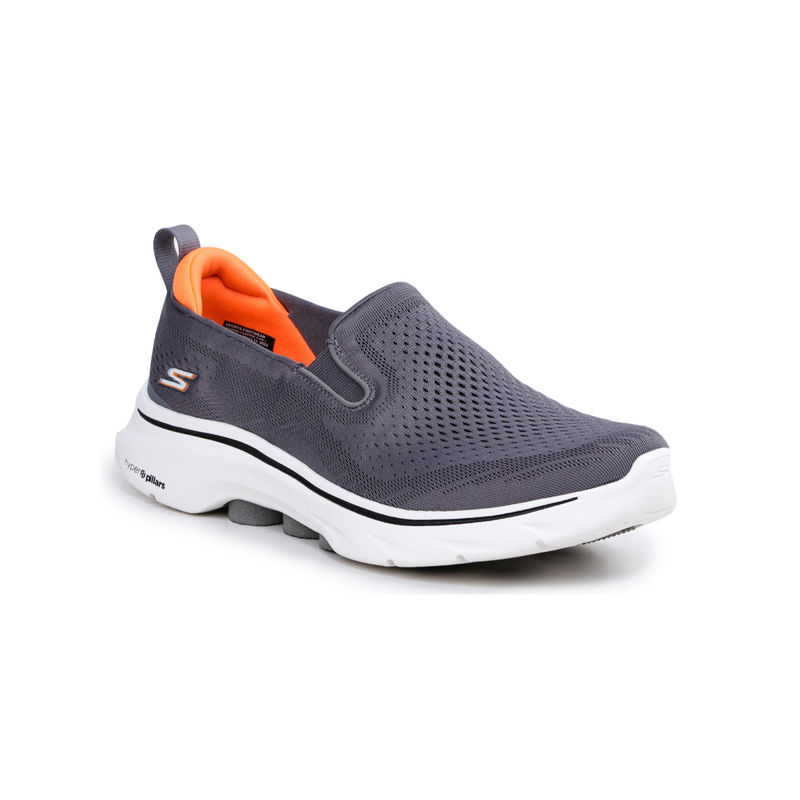 SKECHERS Men Go Walk 7 Grey Walking Shoes (UK 8)