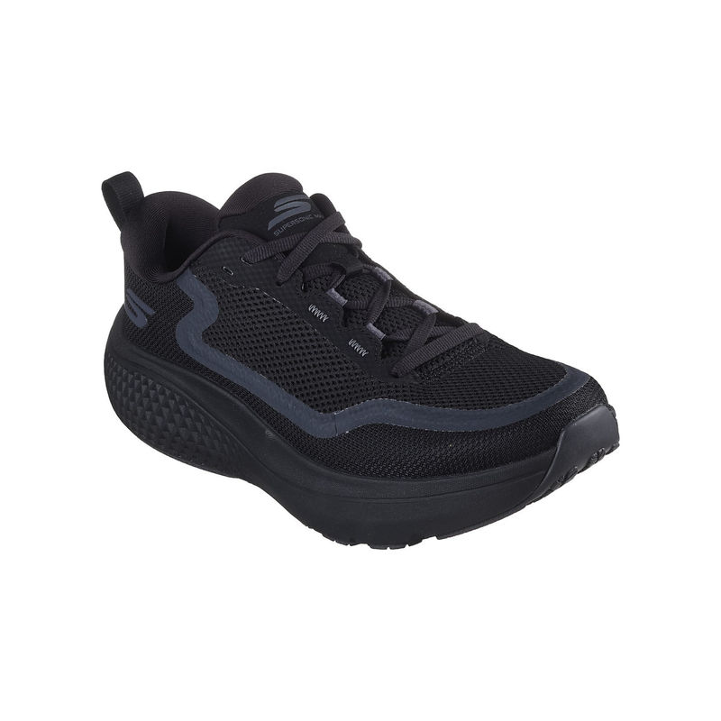 SKECHERS Men Go Run Supersonic Max Black Running Shoes (UK 11)