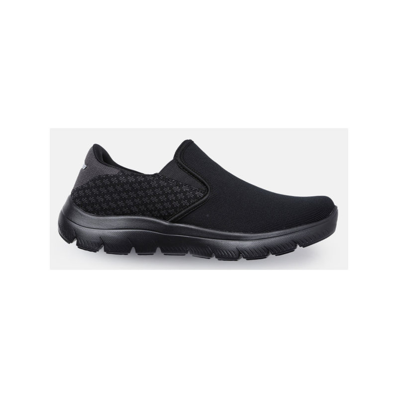 SKECHERS Men Summits Black Running Shoes (UK 9)
