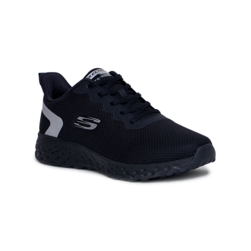 SKECHERS Men Terrenex Black Running Shoes (UK 9)