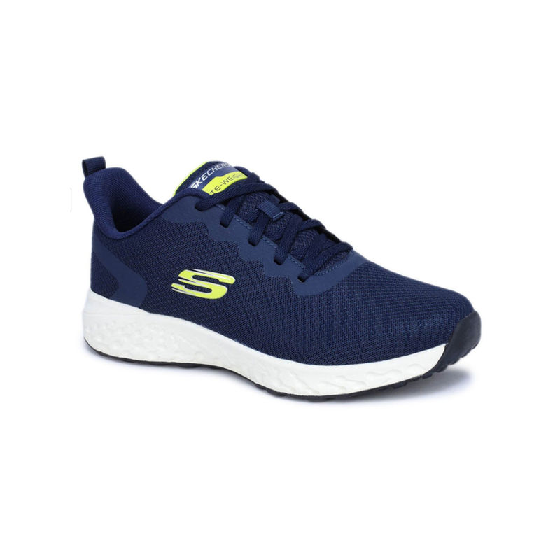 SKECHERS Men Terrenex Navy Blue Running Shoes (UK 9)