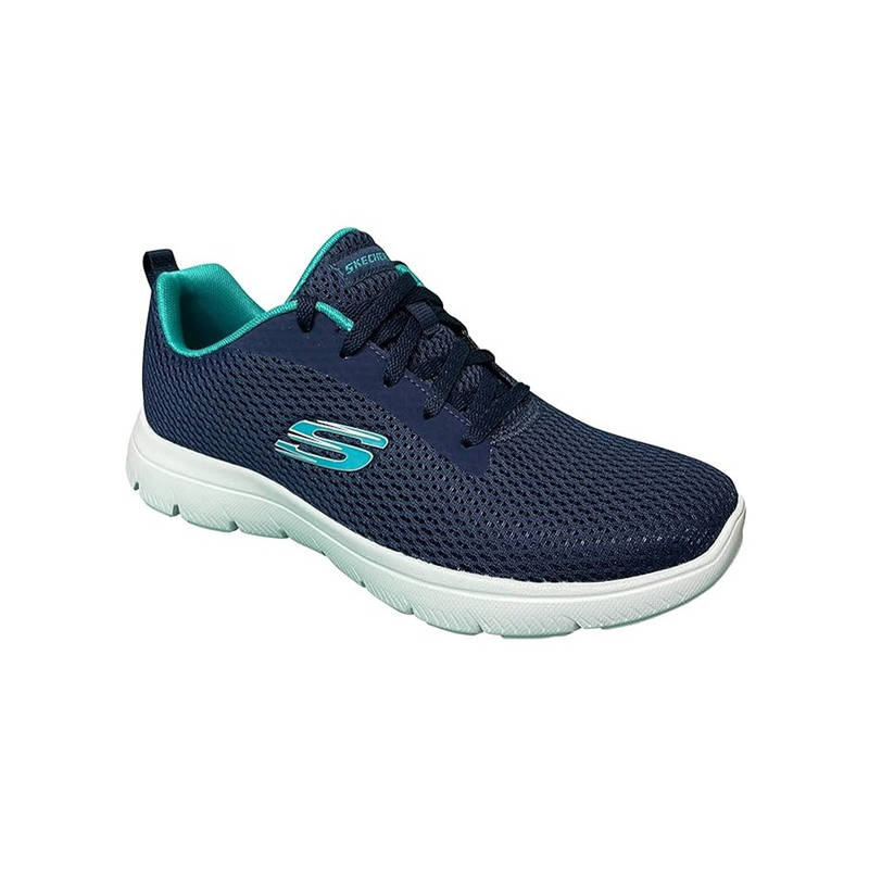 SKECHERS Women Summits Navy Blue Running Shoes (UK 6)