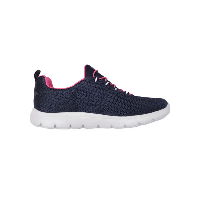 SKECHERS Women Summits Navy Blue Running Shoes (UK 5)