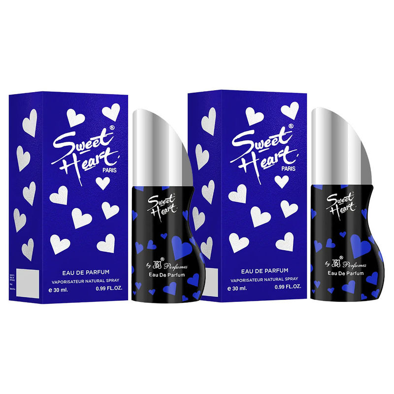 Buy Sweet Heart Blue EAU De Perfume Pack Of 2 Online