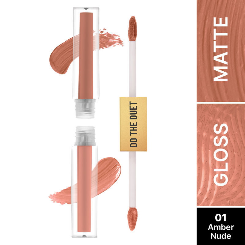 Swiss Beauty Select Do The Duet Lipstick - 1 Amber Nude