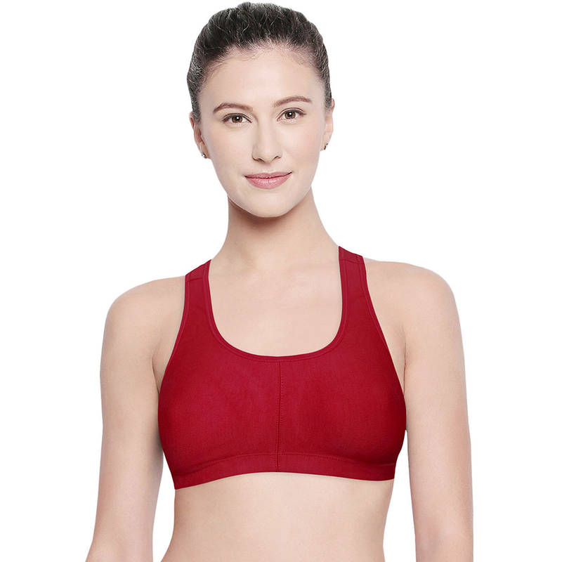 Bodycare Women Cotton Spandex Full Coverage Non Padded Sports (38B)