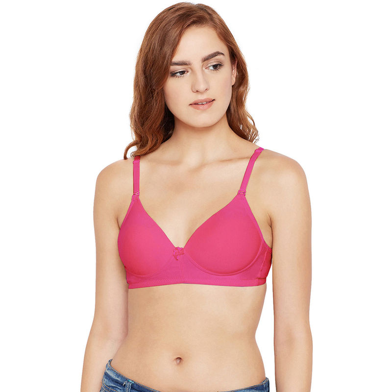 Bodycare Women Cotton Spandex Full Coverage Padded Pushup (34B)