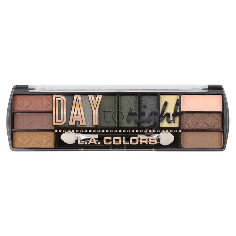 L.A. Colors Day To Night 12 Color Eyeshadow - Sunrise