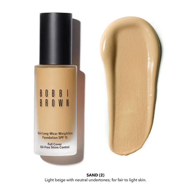 Bobbi Brown Skin Long-Wear Weightless Foundation SPF 15 - Sand