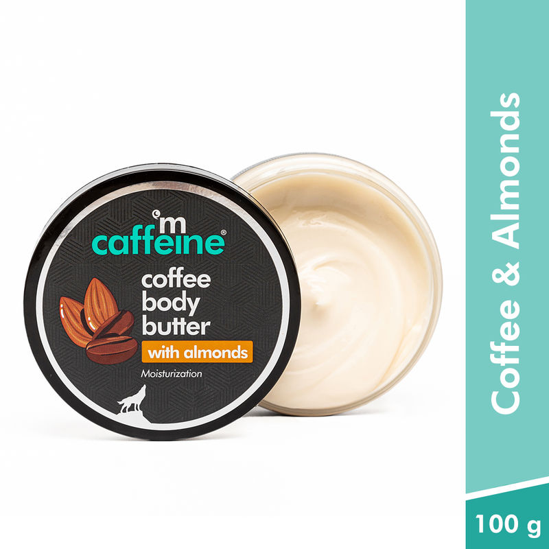 Buy MCaffeine Coffee & Almond Body Butter with Shea Butter Deeply