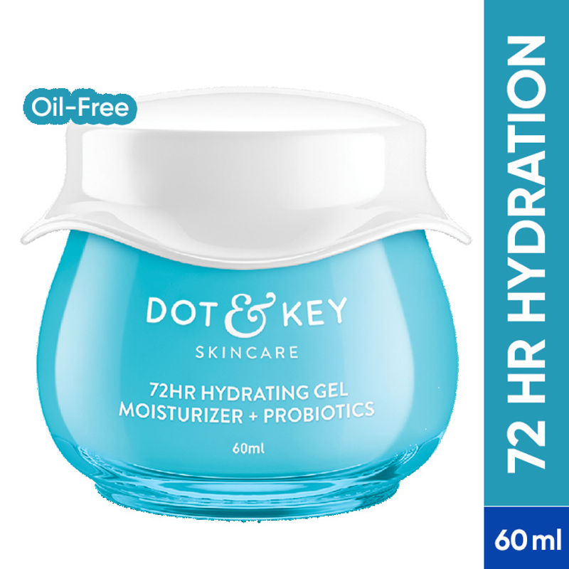 Dot & Key 72Hr Hydrating Probiotics Oil-Free Gel Moisturizer- Hyaluronic Acid For Dull Skin