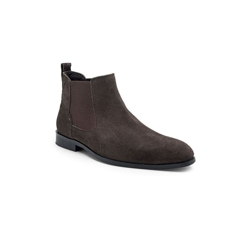 Teakwood Leathers Brown Solid Chelsea Boots - Euro 41