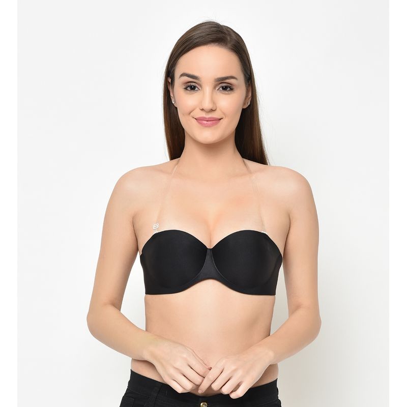 Da Intimo Push up Strapless Backless Bra - Black: Buy Da Intimo Push up Strapless  Backless Bra - Black Online at Best Price in India