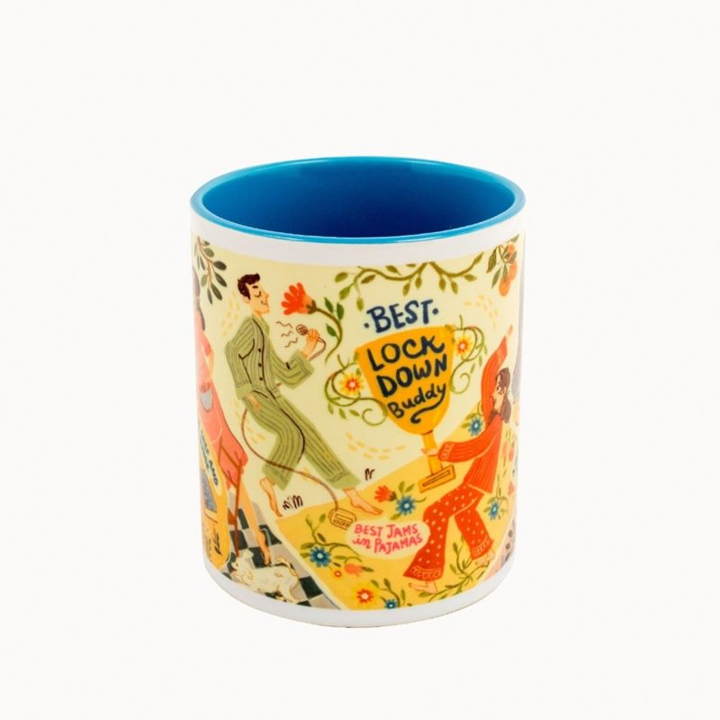 Chumbak Best Lockdown Buddy Coffee Mug Blue Buy Chumbak Best