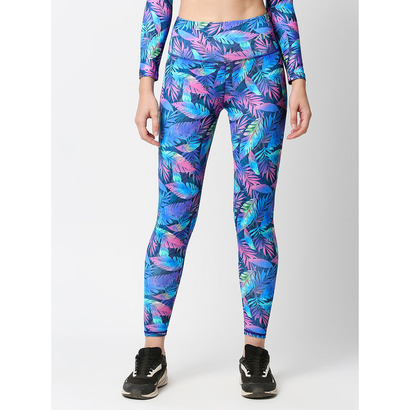AESTHETIC NATION Multi-Color Vogue Training Tights (M)