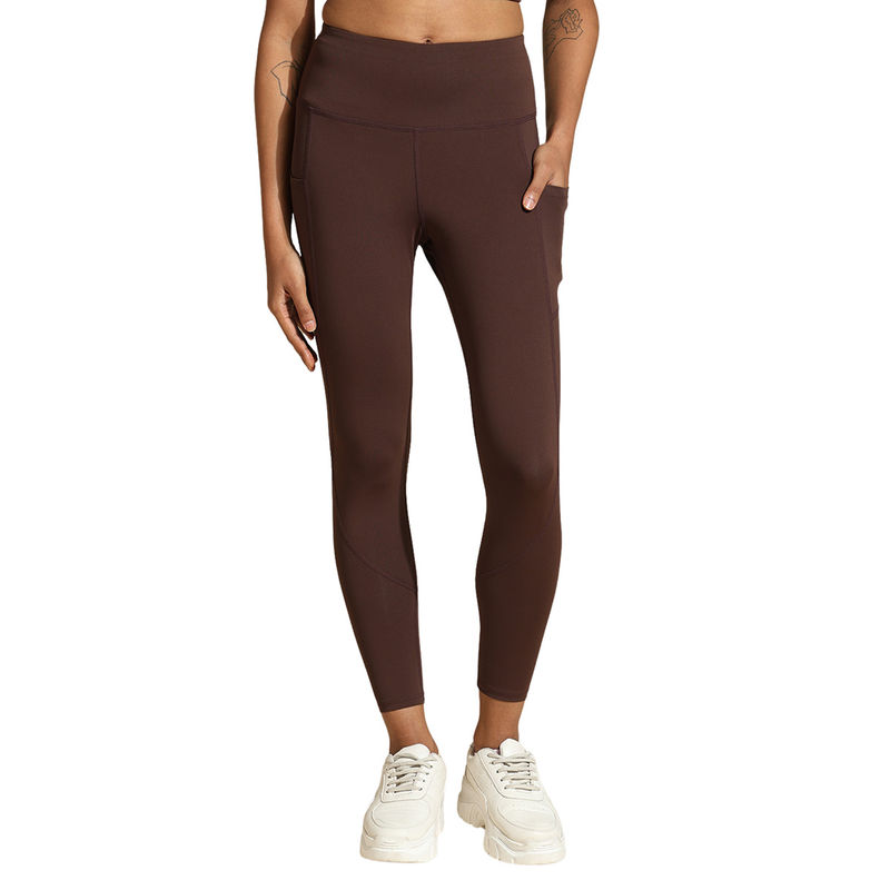 Silvertraq Brown Aura Leggings Java (XS)