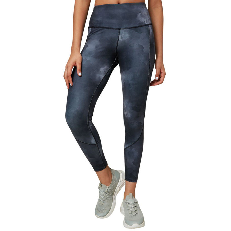 Silvertraq Grey Aura Leggings Acid Wash (3XL)