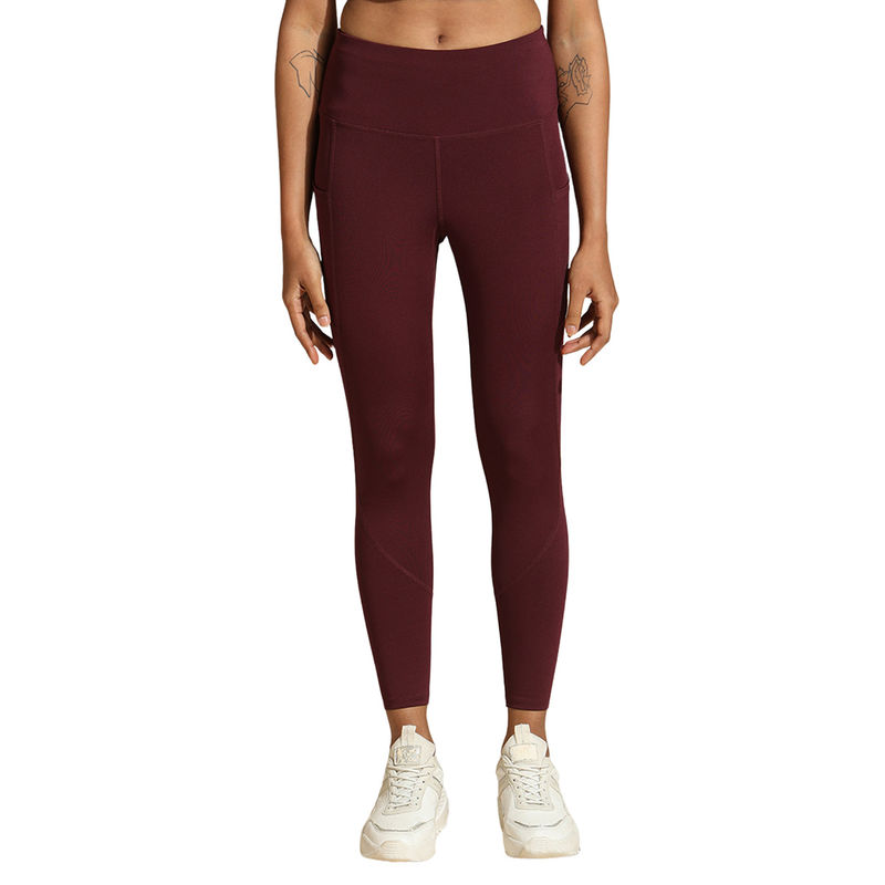 Silvertraq Maroon Aura Leggings Plum (XS)