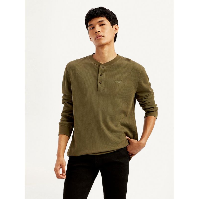 Levi's Mens Textured Slim Fit T-Shirt (2XL)