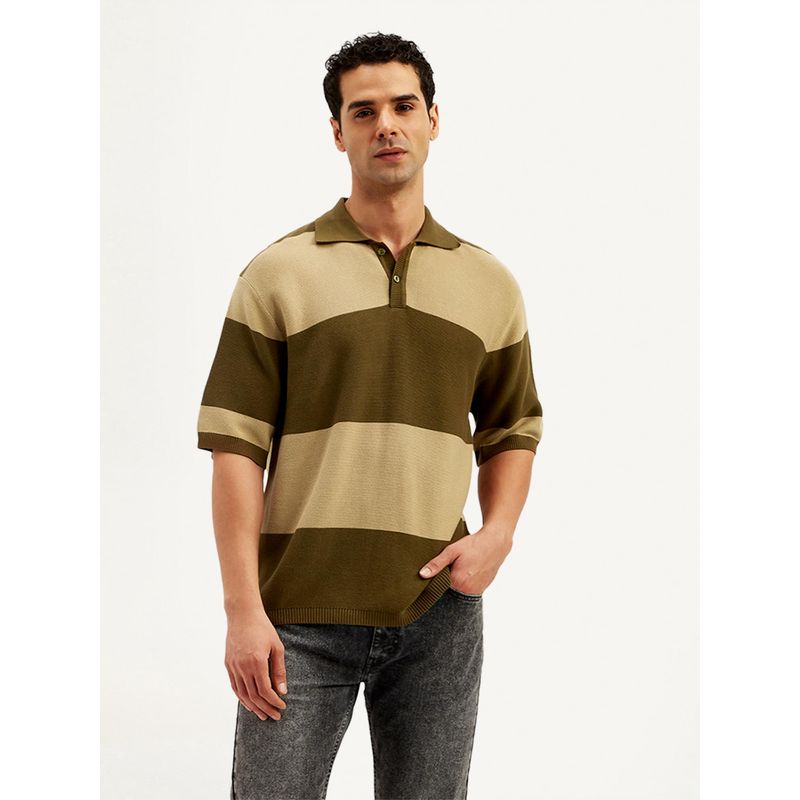 Levi's Mens Colorblock Loose Fit Polo T-Shirt (S)