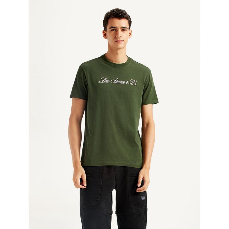 Levi's Mens Typographic Print Slim Fit T-Shirt (S)