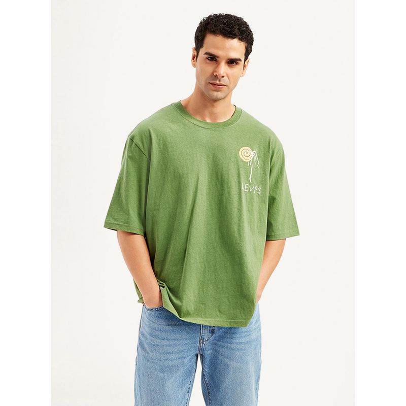 Levi's Mens Graphic Print Loose Fit T-Shirt (L)