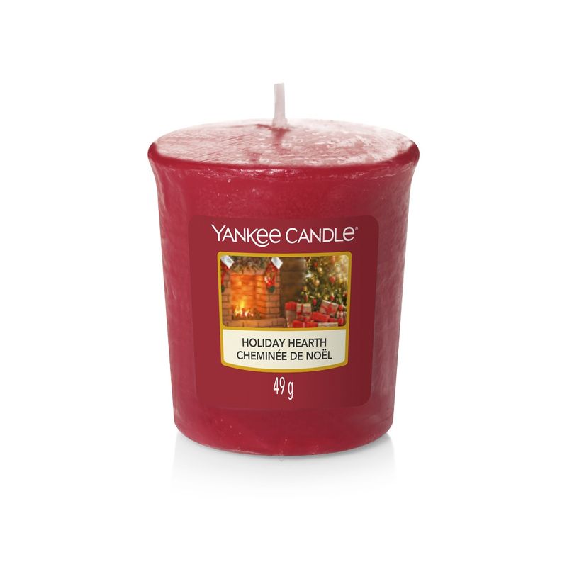 Buy Yankee Candle Original Votive Scented Candle Holiday Hearth Online