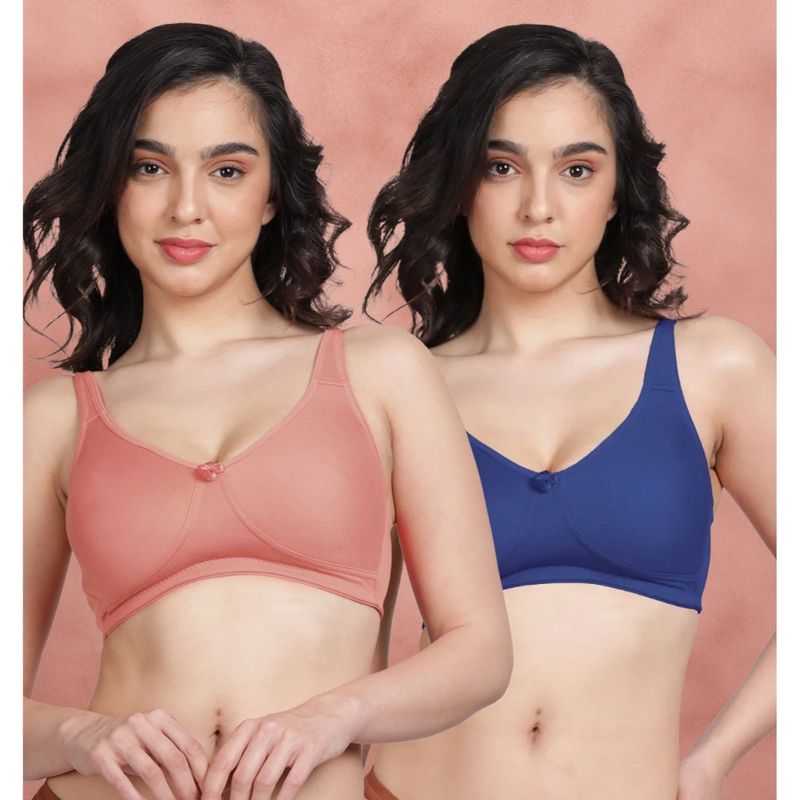 Shyaway Susie BY Shyaway Moulded Wirefree Everyday Bras (Pack of 2) (32B)