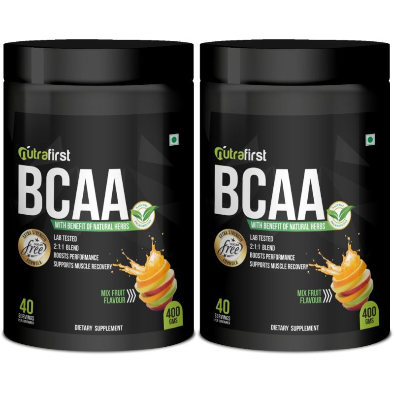 Nutrafirst BCAA Protein In Mixed Fruit Flavor Pack Of 2 Buy Nutrafirst BCAA Protein In Mixed