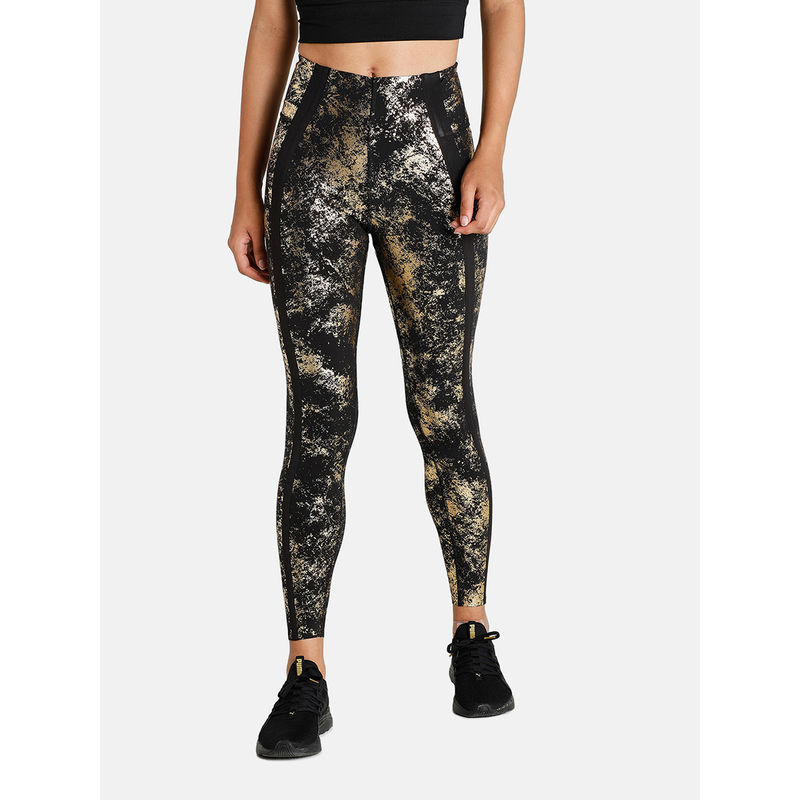 Puma ELLAVATE Eversculpt High Waist Full Tight Women Black Tights (XS)