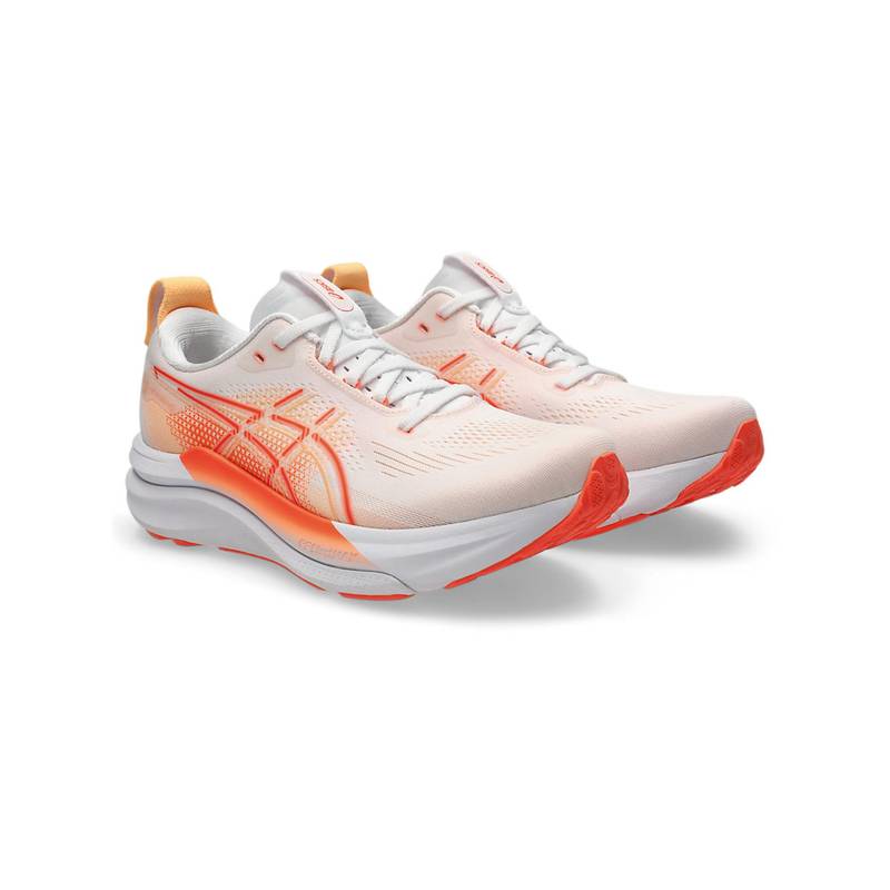 ASICS Women Orange Gel-Kayano 33 Running Shoes(UK 3)