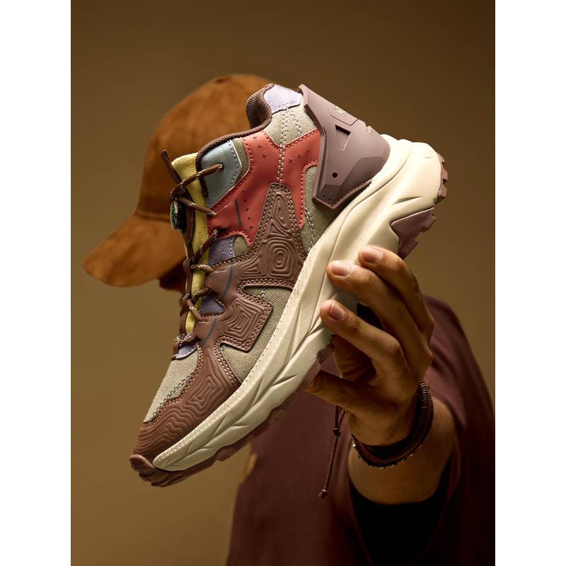 The Souled Store Men Brown Explorer Sneakers (UK 6)