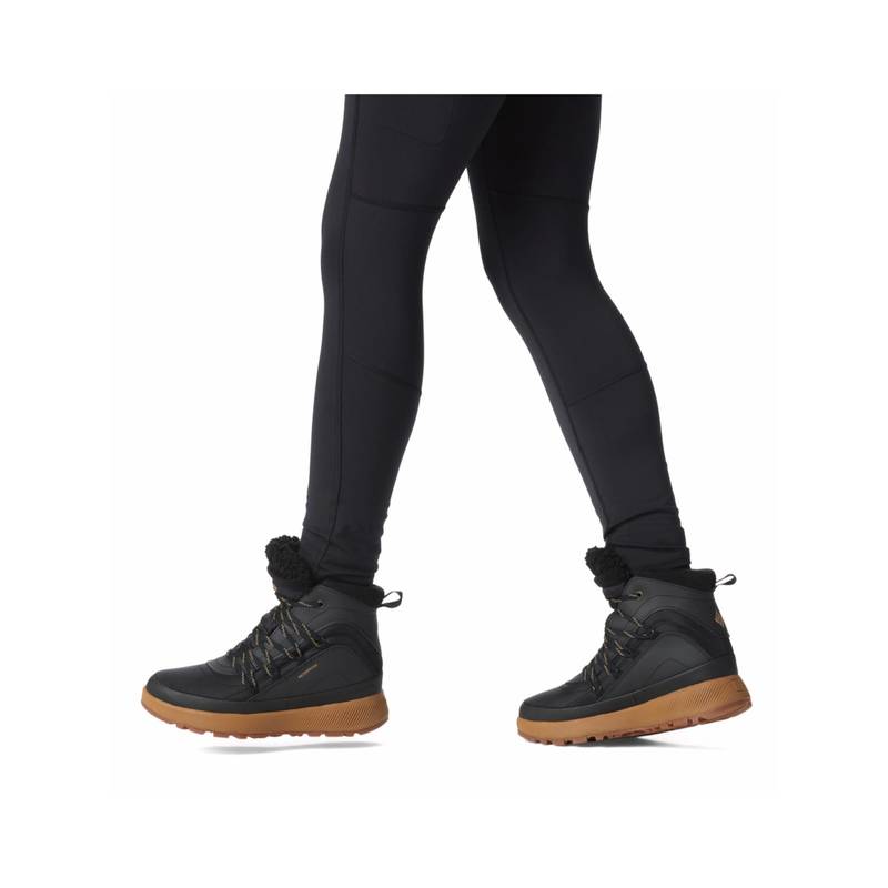 Columbia Women Black Omni-Heat Reflective Red Hills Snow Sports Boots (UK 8)