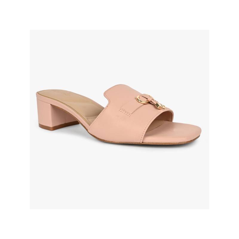 Aldo Women Pink Tessina-In Pink Block Heels (UK 2)
