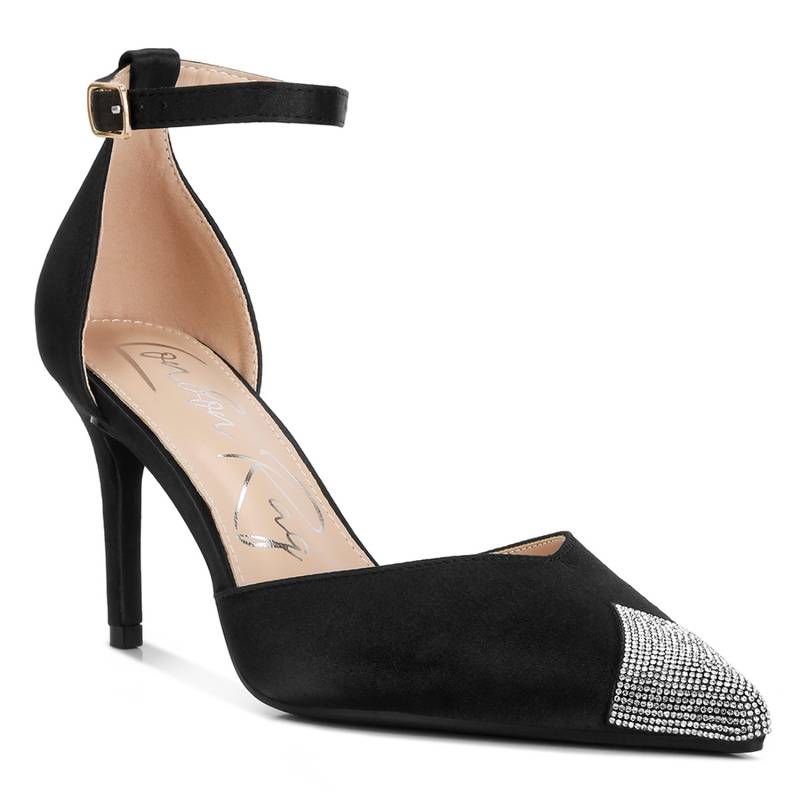 London Rag Everalda Toe Cap Embellished Sandals (EURO 39)