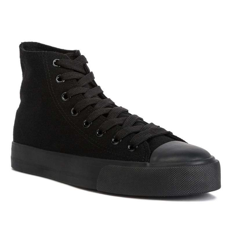 London Rag Carew Canvas High Top Sneakers (EURO 36)
