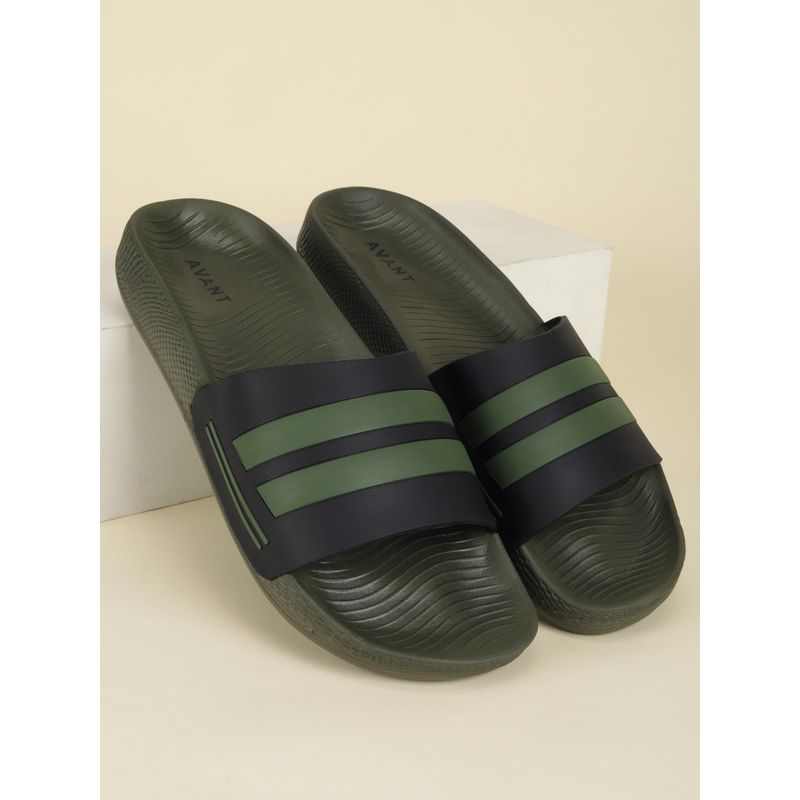 AVANT Men's Mesa Sliders - Olive (UK 8)