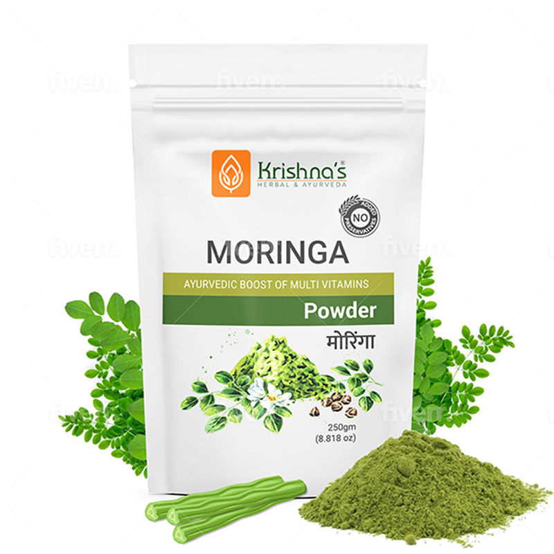 Krishna's Herbal & Ayurveda Moringa Powder