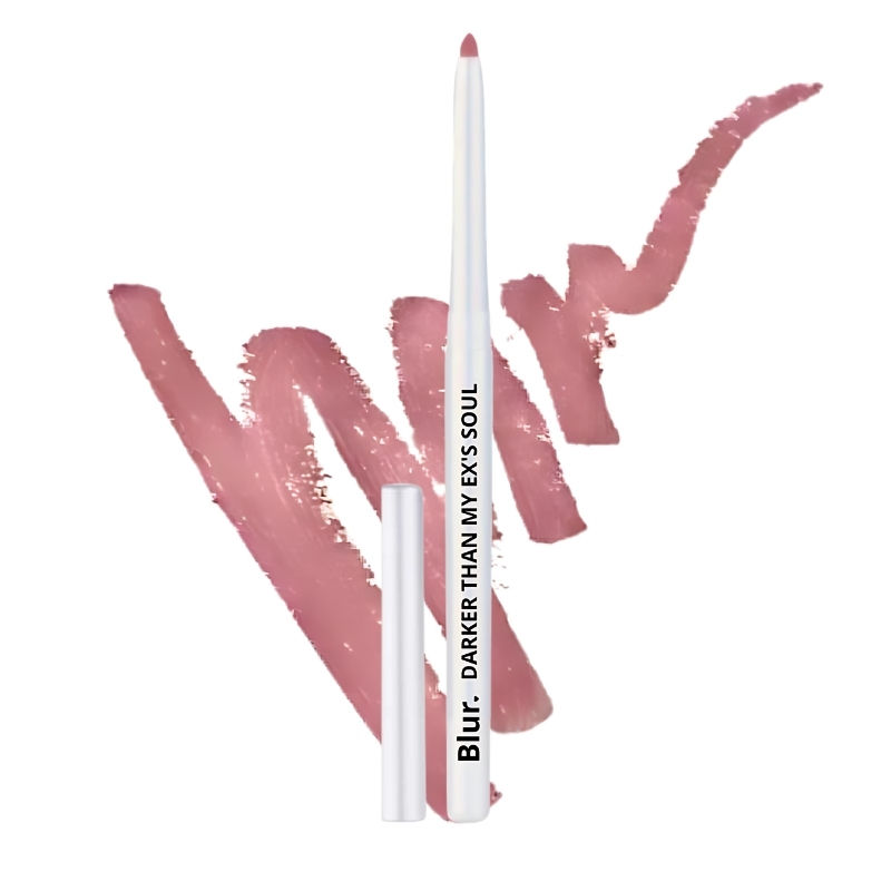 BLUR INDIA Darker Than My Ex'S Soul Kajal & Lipliner - Nude Pink