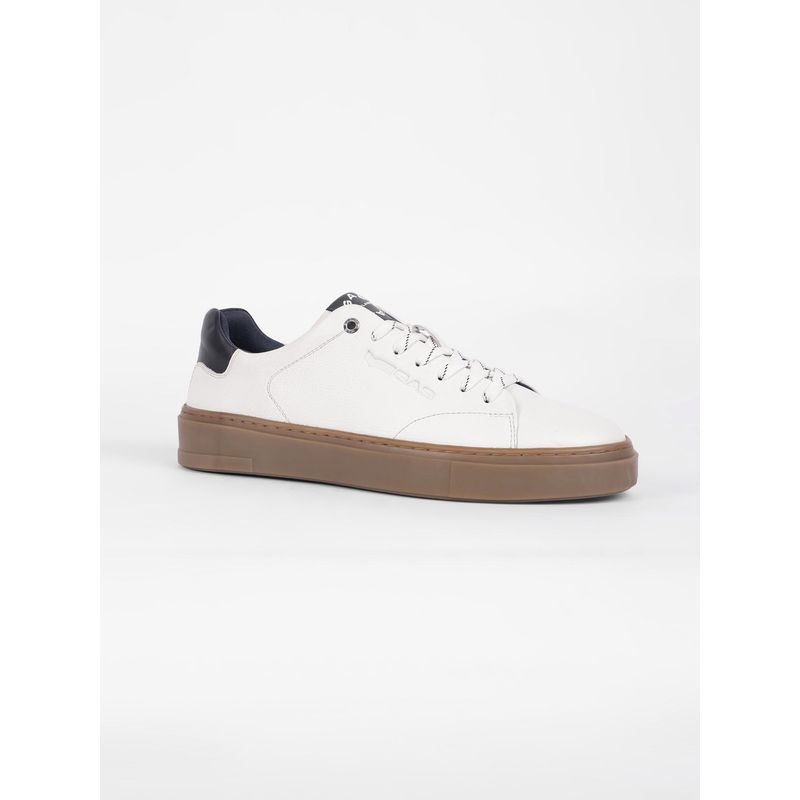 GAS Men Veloce White Sneakers (EURO 41)