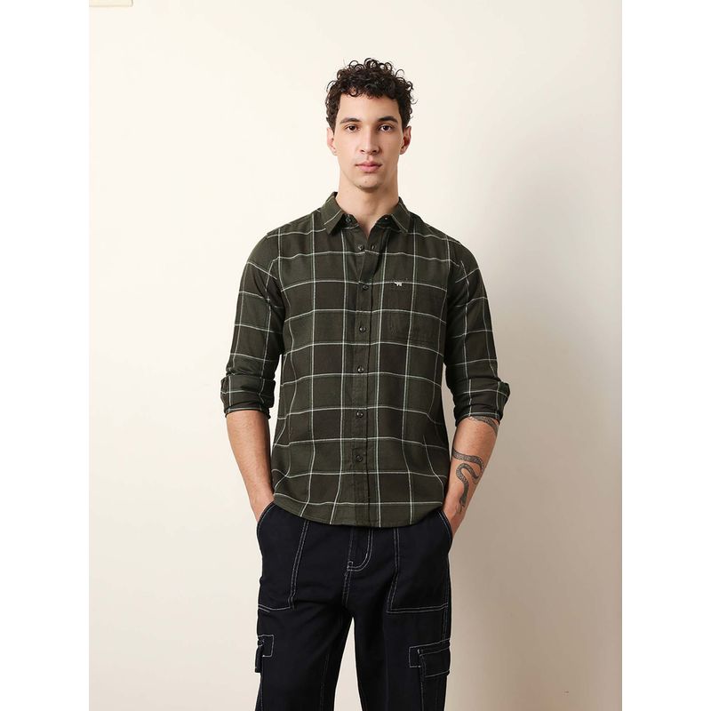 THE BEAR HOUSE Men Striped Casual Full-Sleeve Shirt (XL)