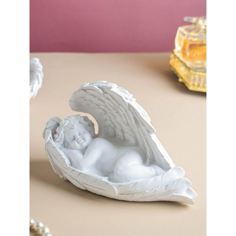 Buy Nestasia Sleeping Angel Figurine Showpiece Online