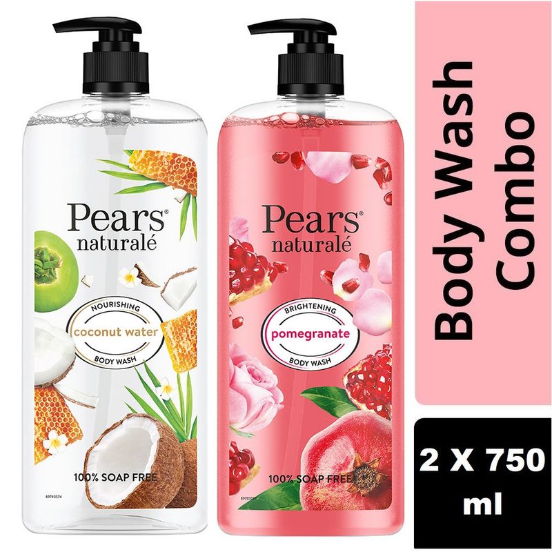 Pears Body Wash Combo ( Pomegranate + Coconut) Buy Pears Body Wash Combo ( Pomegranate