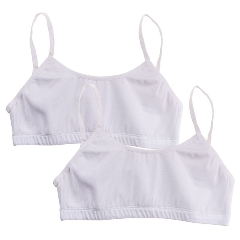 Adira Pack Of 2 Starter Bras - Padded - White (XL)