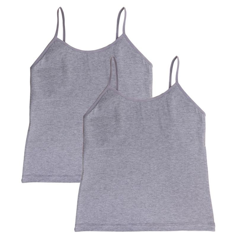 Adira Pack Of 2 Starter Camisole - Padded - Grey (XXL)